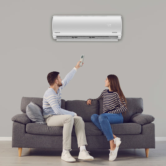 Pioneer Diamante Essenza 17,000 BTU 17 SEER2 230V High-Wall Ductless Mini-Split Air Conditioner Inverter Heat Pump with 16 Ft. Kit - WYT018GLUI17RL