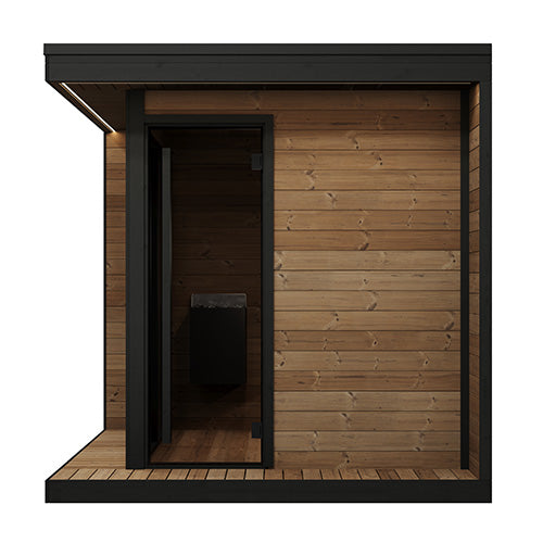 SaunaLife 6-Person Outdoor Sauna Kit GL6