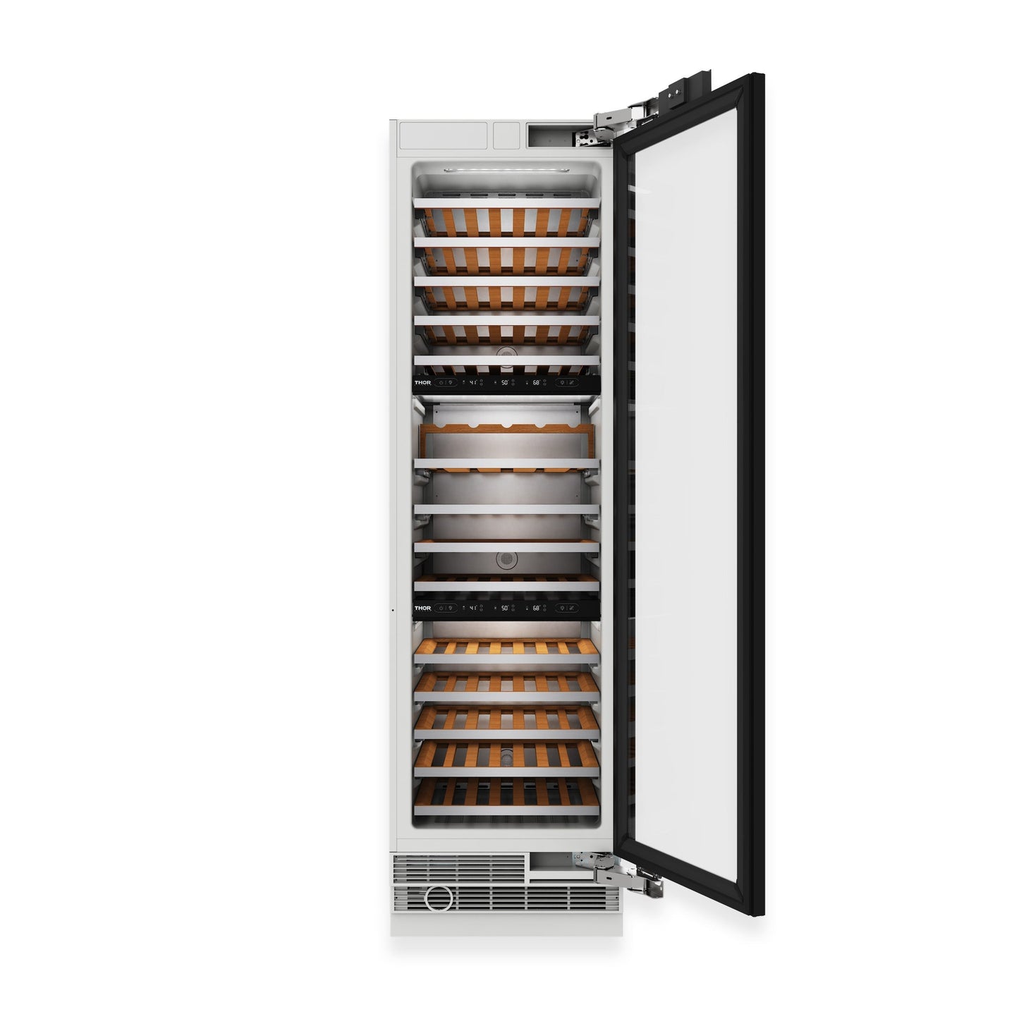Thor Kitchen 24-inch Built-in Column Wine Cooler, Stainless Steel Panel Ready - XRF24CWC-SS
